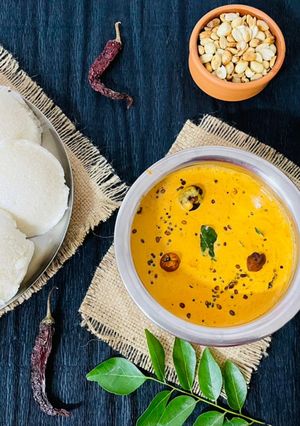 A picture of Peanut Chutney.