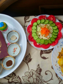 عکسی از دستور دمپخت مرغ و عدس