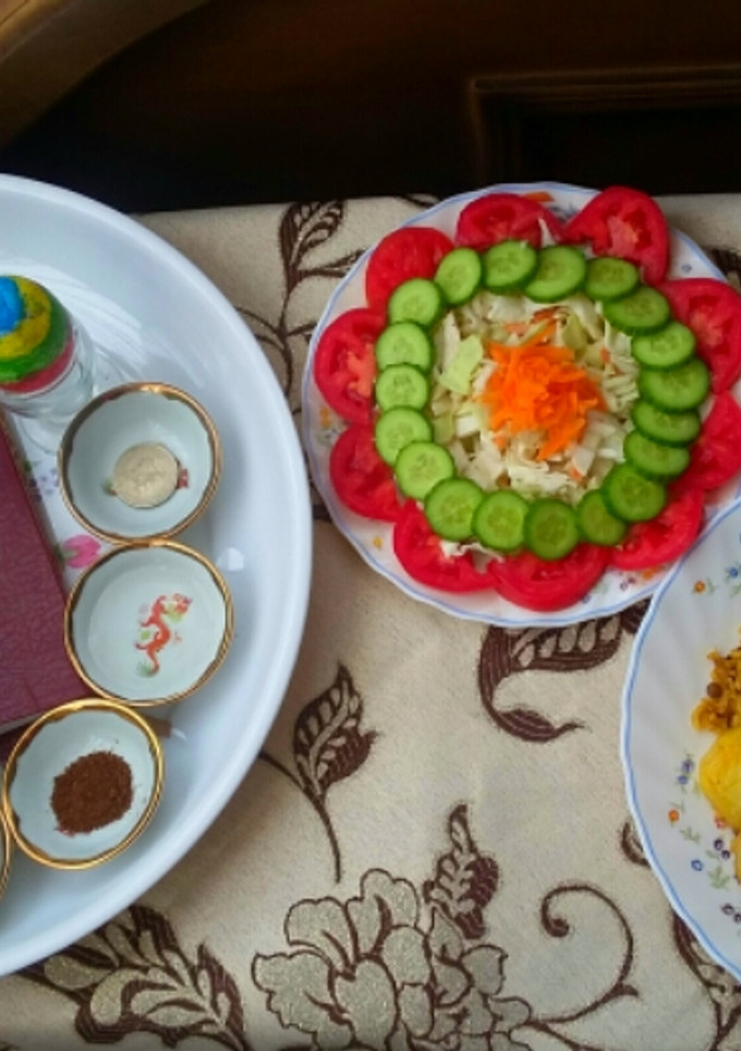 عکسی از دستور دمپخت مرغ و عدس