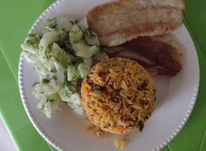 Una foto de Arroz de sardina