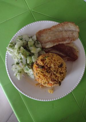 Una foto de Arroz de sardina
