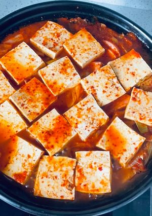 韓式辣味增牛肉湯 (快速簡單料理) 的食譜成品照片