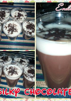 Foto resep Silky Chocolate Pudding