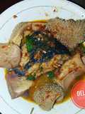 Assorted pepper soup. (shaki&catfish)