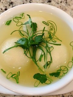 Hình của món Canh Khoai Tây Bọc Thịt Bò.