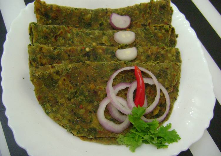 Simple Way to Make Homemade Coriander Leaves Paratha