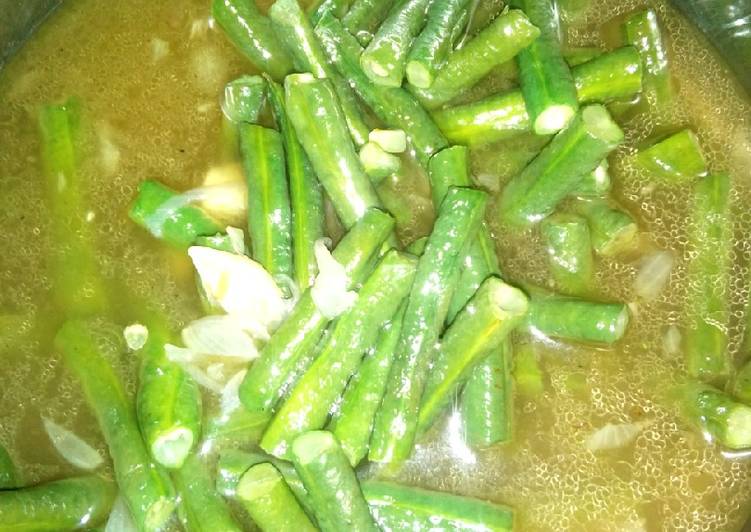 Resep Sayur kacang panjang, Sempurna