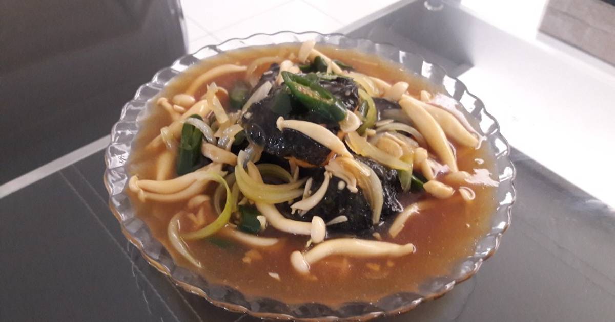 8 resep tahu rumput laut jamur shimeji enak dan sederhana Cookpad