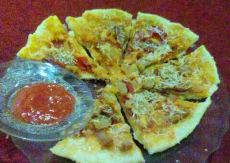 Pizza teflon irit anti gagal