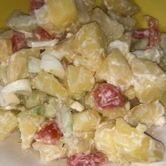 A picture of Potato salad.