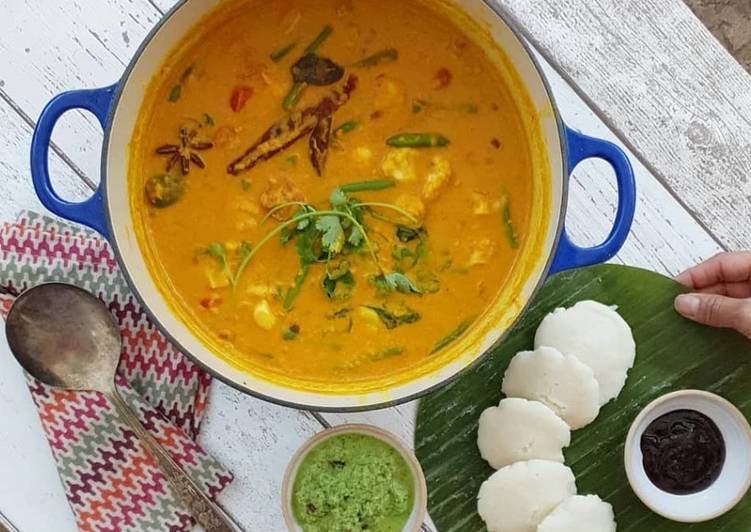 Recipe of Any-night-of-the-week Malaysian style Vegetable Dalca