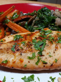 A picture of Lemon and Herb Grilled Chicken.
