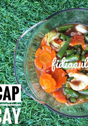 Foto resep 🥕Capcay kuah kental🥬
