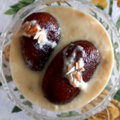 A picture of Rabri Kala Jamun Fusion.