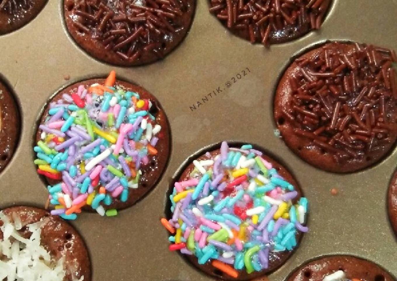 Kue Cubit Cokolatos takaran sendok