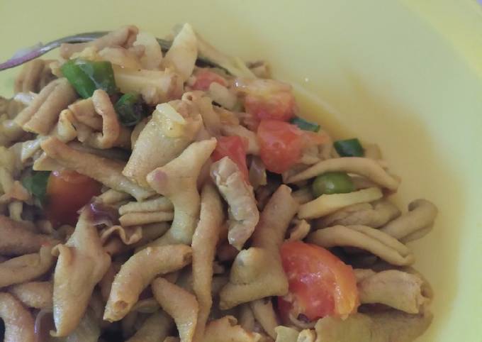 Resep Tumis usus ayam Anti Gagal