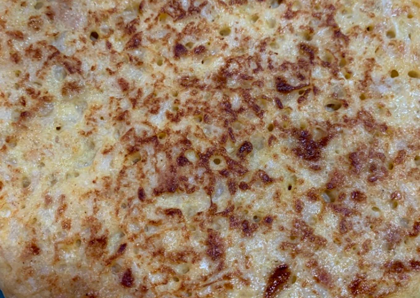 Tortilla de coliflor