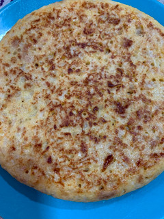 Una foto de Tortilla de coliflor