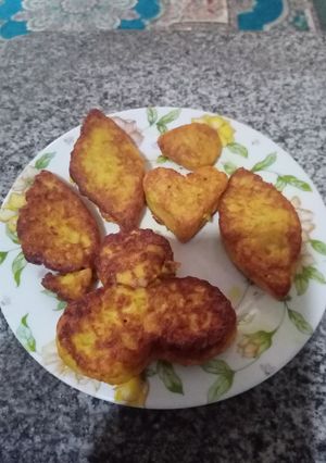 عکسی از دستور کوکو سیب زمینی قالبی