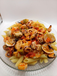 Una foto de Maccheroni frutti di mare