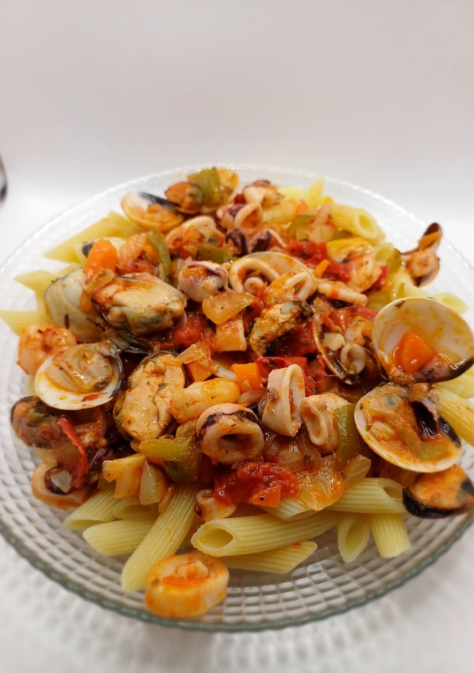 Una foto de Maccheroni frutti di mare