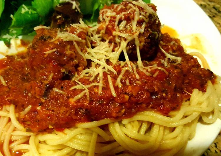 Recipe of Super Quick Homemade Meatballs stuffed with Mozzarella