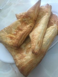 صورة لوصفة بيف باستري بالجبنة والبصل 😋😋😋