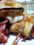 Rollitos de berenjena con jamón serrano