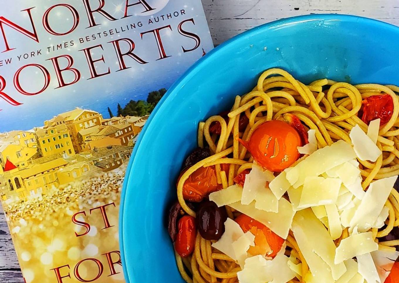 Pasta with Tomatoes and Olives
