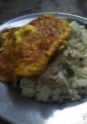 Foto resep Nasi goreng dadar telur