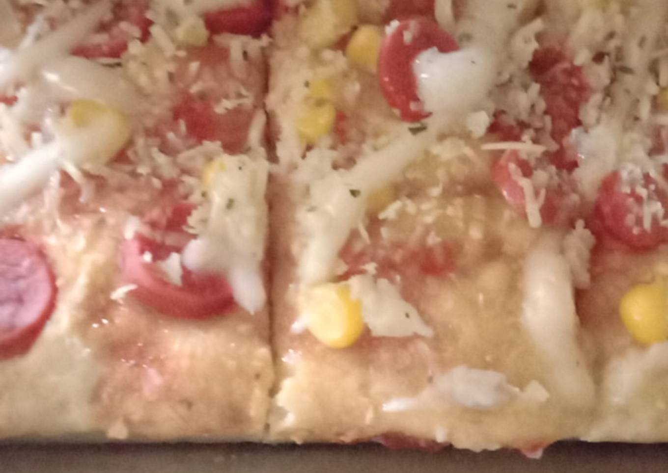 Pizza homemade simple