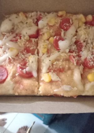 Foto resep Pizza homemade simple