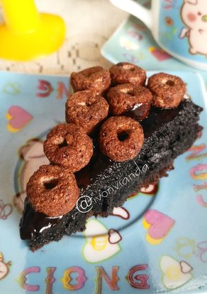 Foto resep Brownis Oreo simple