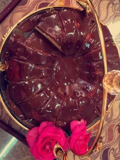 صورة لوصفة كيكة الكاكاو والقرفه اللذيذه 🧁