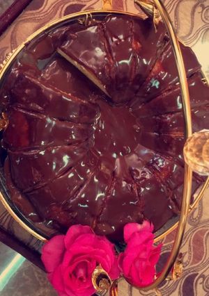 صورة لوصفة كيكة الكاكاو والقرفه اللذيذه 🧁