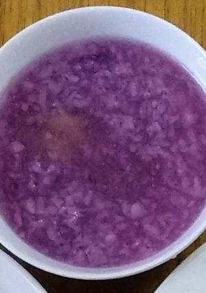 Hình của món Canh khoai mỡ thịt ba rọi.