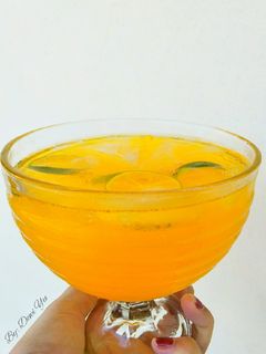 Foto resep Es Sirup Jeruk Kunci