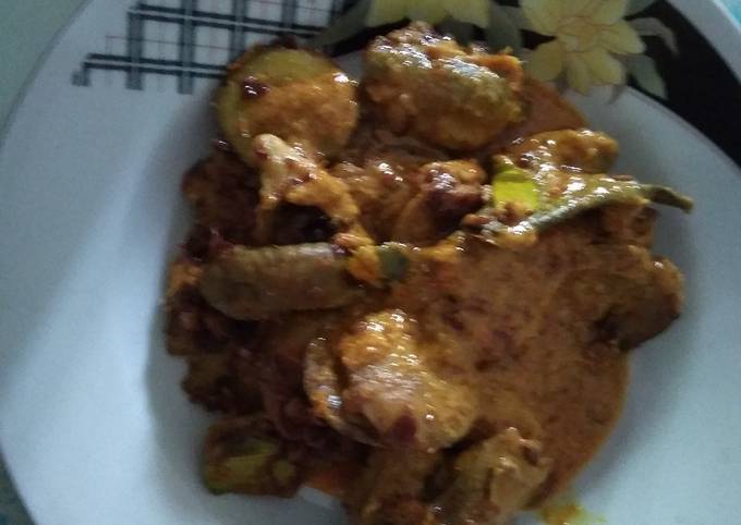 Ini dia! Bagaimana cara buat Rendang jengkol ati ampela praktis  sempurna