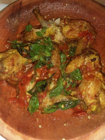 Langkah Mudah untuk Membuat Ayam penyet bumbu kemangi Praktis