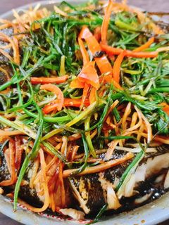 รูปของ ปลาบู่นึ่งซีอิ๊ว