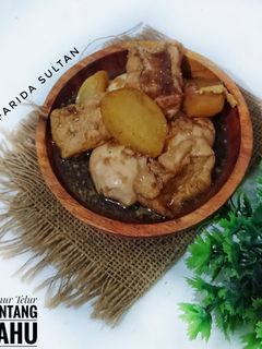 Foto resep Semur Telur Kentang Tahu