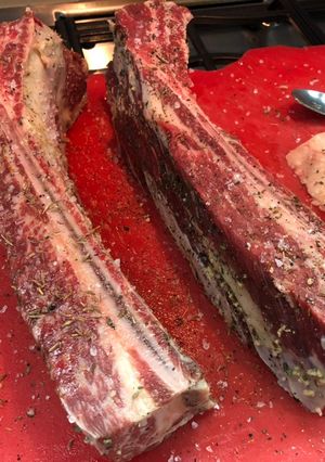 Una foto de Costilla de Res al horno al estilo Sonorense