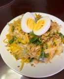 Bánh tráng trộn tỏi phi