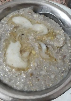 A picture of Salted Bajra Khichdi.