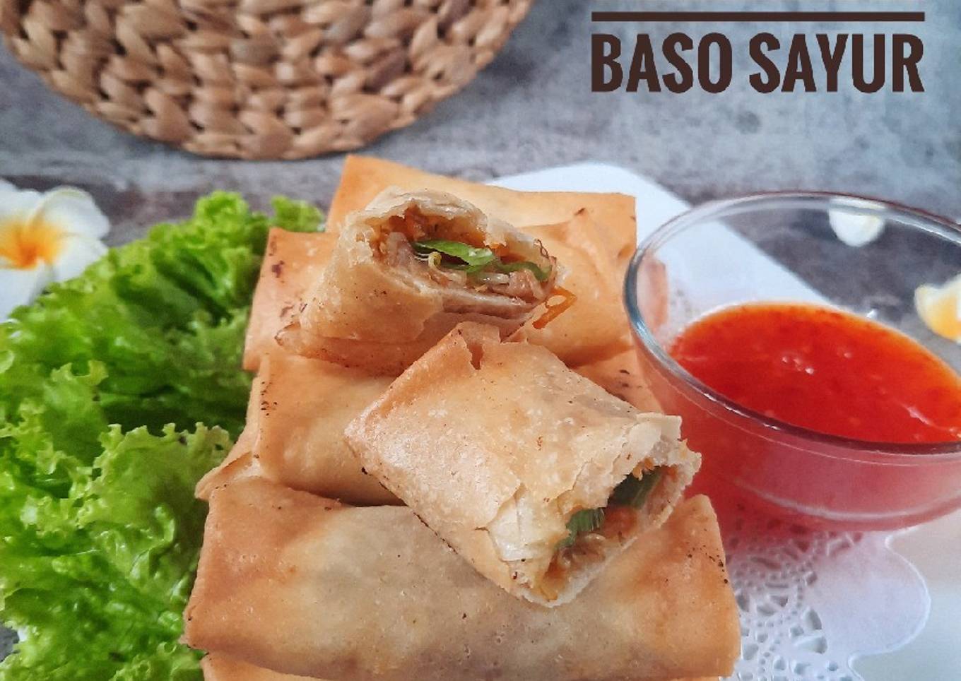 Lumpia Baso Sayur