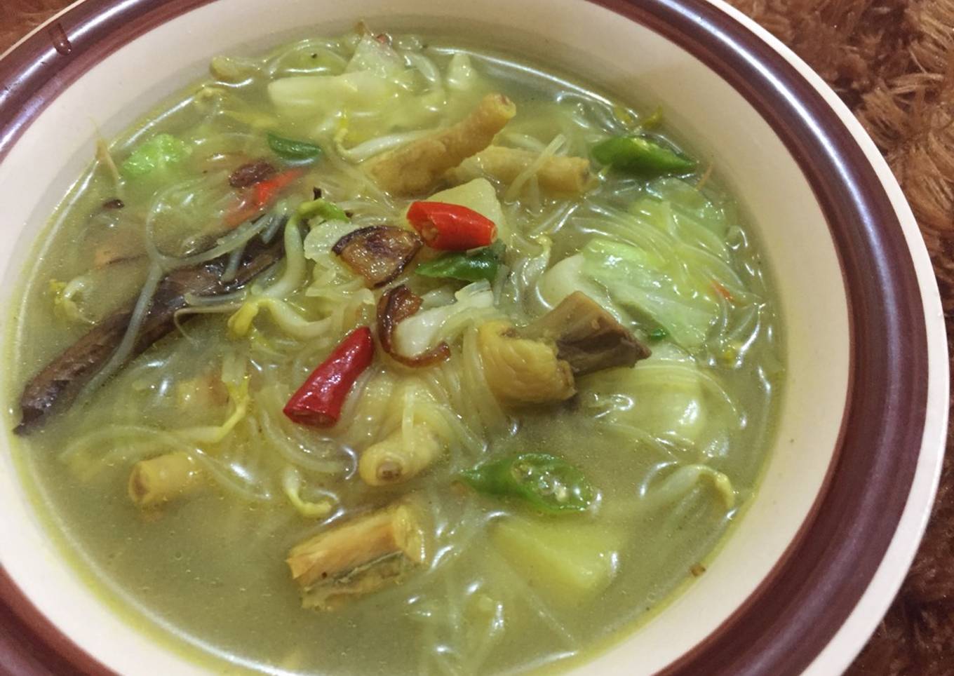 Soto Ceker Tongkol