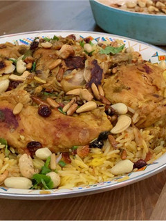 صورة لوصفة برياني الدجاج