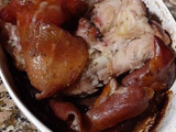 Codillo especiado al horno