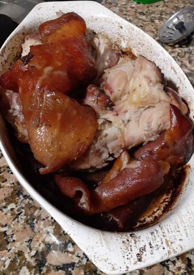 Una foto de Codillo especiado al horno