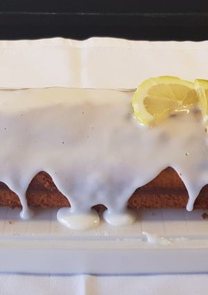 Una foto de Budín de limón súper fácil!
